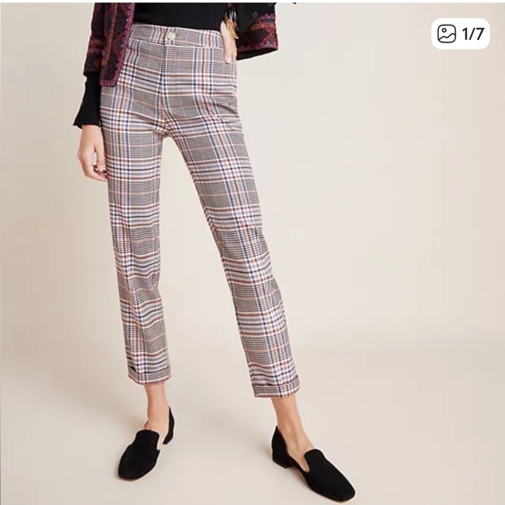 Anthropologie Malcom Plaid Trouser 4